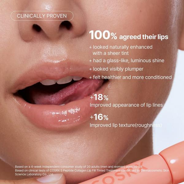 COSRX 5 Peptide Collagen Lip Fill Tinted Treatment #8