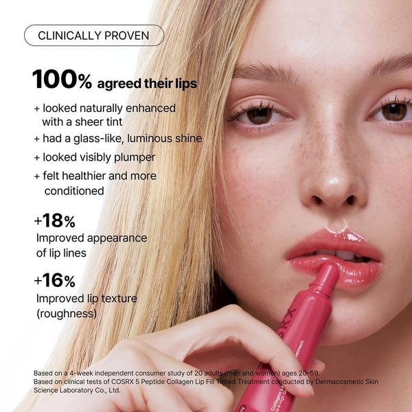 COSRX 5 Peptide Collagen Lip Fill Tinted Treatment #8