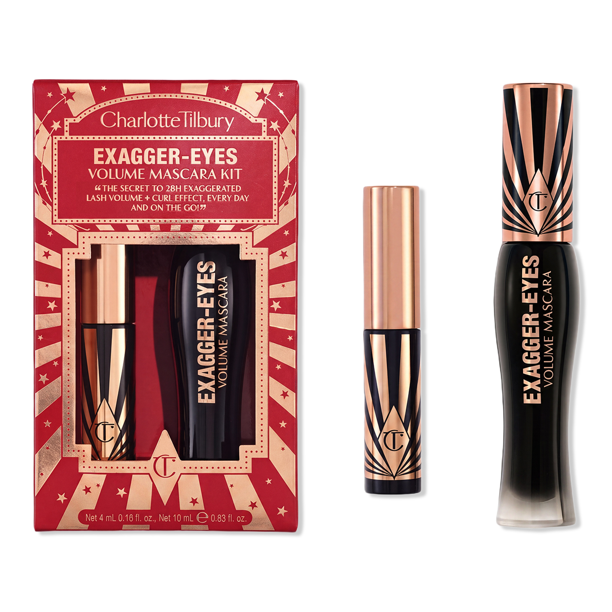 Набор туши для объёма ресниц Charlotte Tilbury Exagger-Eyes — фото 1