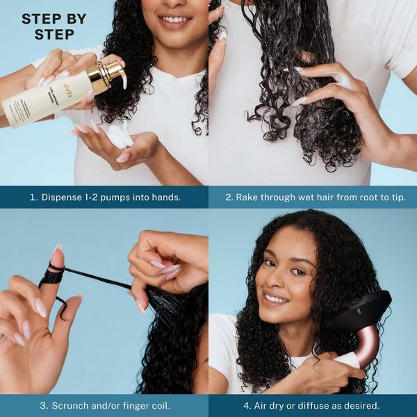 JVN Curl Defining Mousse #8
