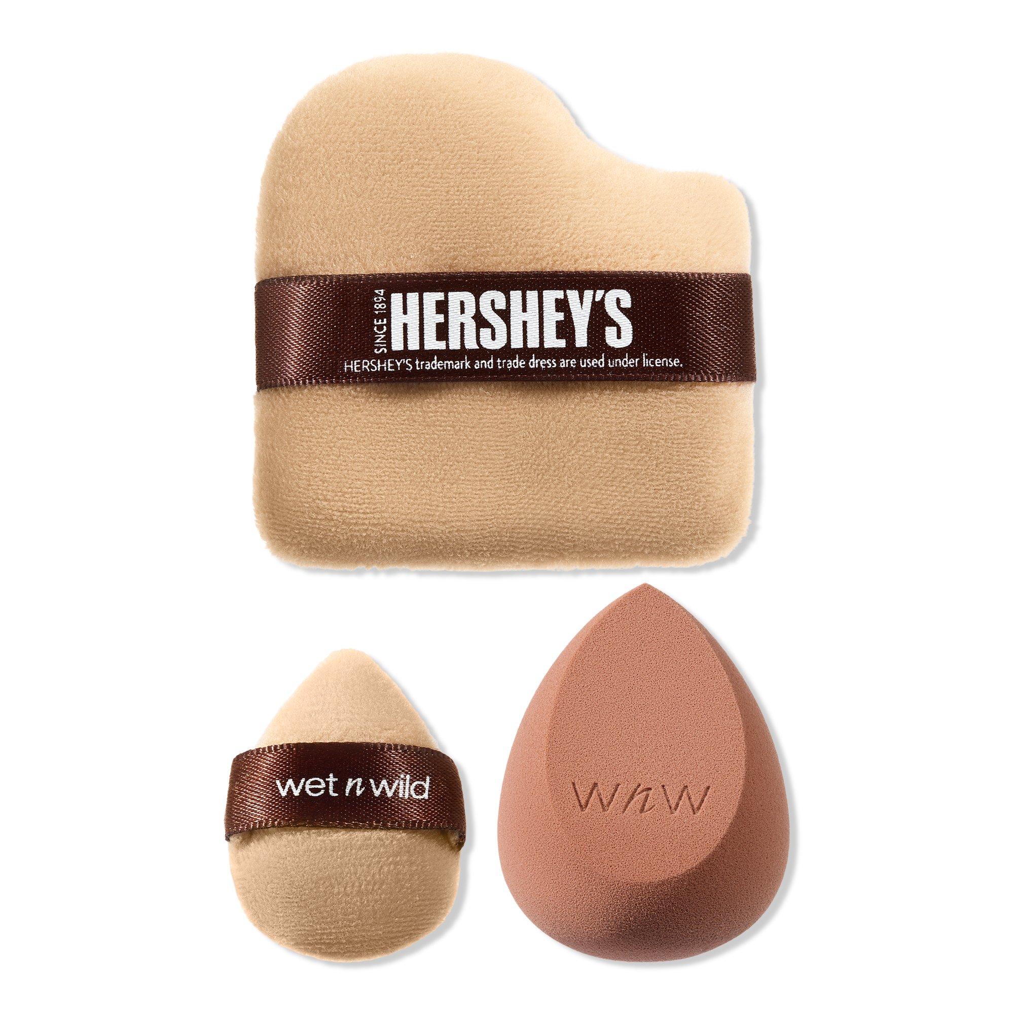 Набор из 3 спонжей и пуховок для макияжа Wet n Wild Hershey's — фото 1