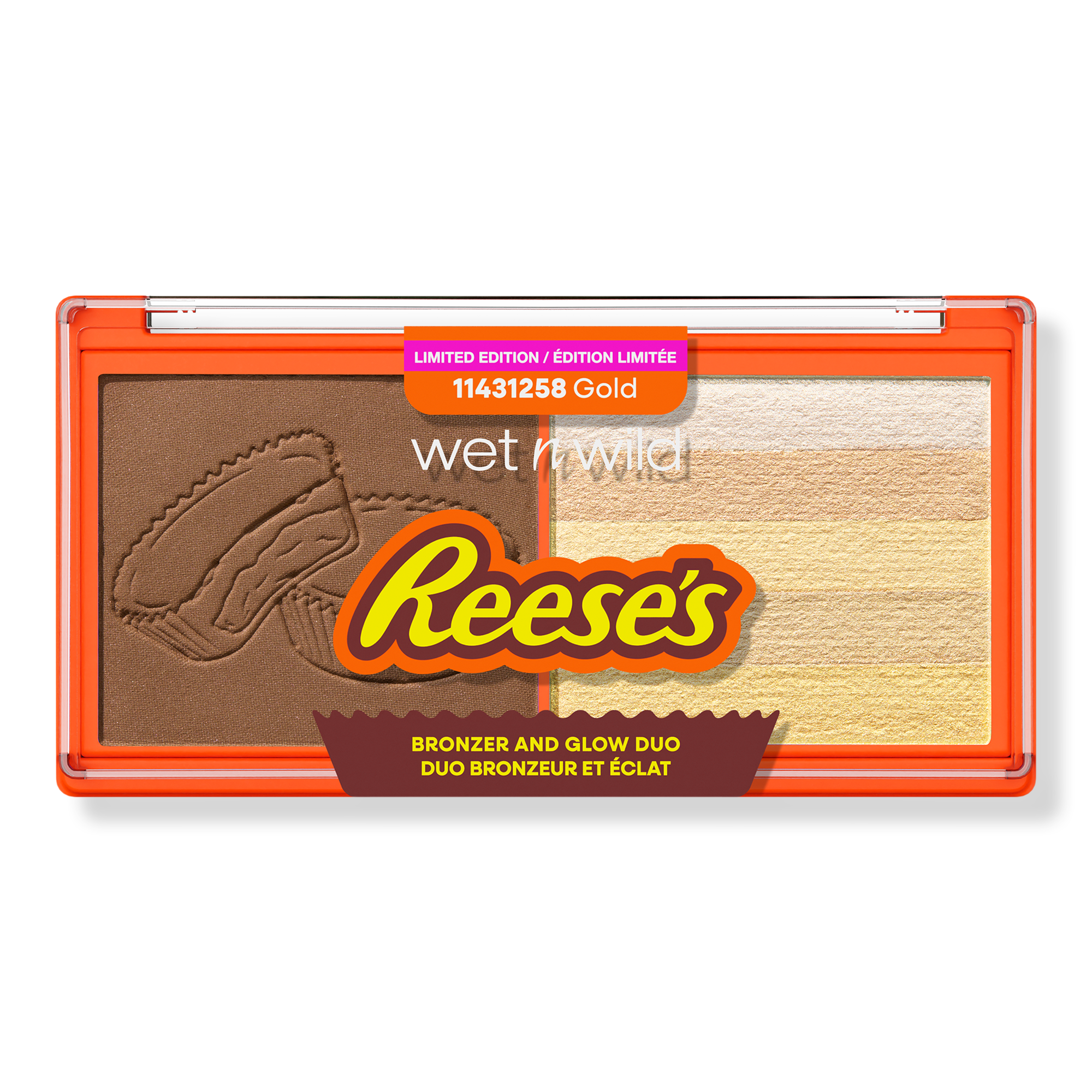 Дуэт бронзера и хайлайтера Wet n Wild Reese's, Gold — фото 1