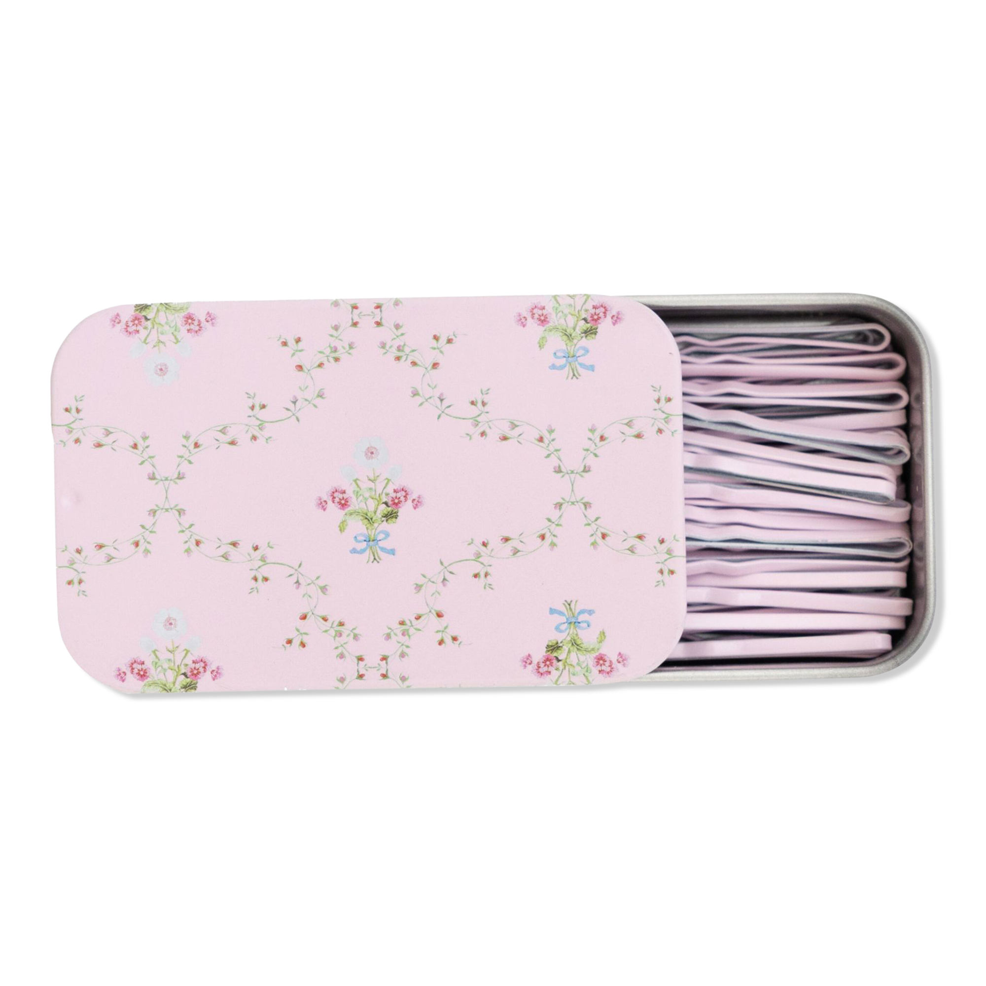 Wet Brush Wet Brush x Hill House Pink Trellis Bobby Pin Case #1