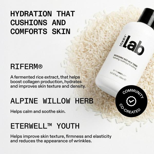 The INKEY List Inkey Lab Nourishing Rice Milk Hydrating Toner #6