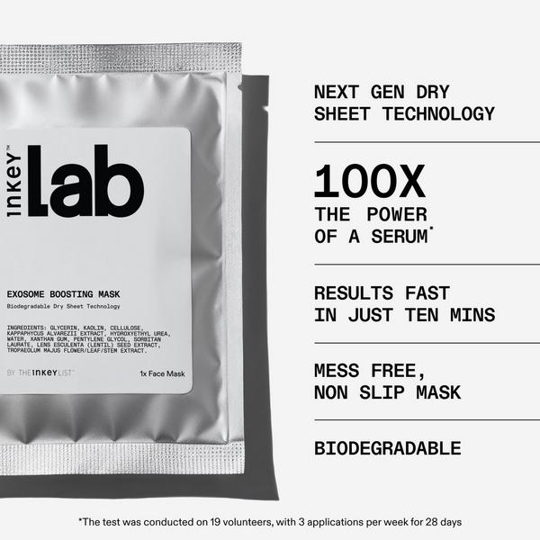 The INKEY List Inkey Lab Exosome Boosting Dry Sheet Mask #4