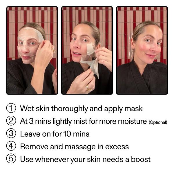 The INKEY List Inkey Lab Exosome Boosting Dry Sheet Mask #6