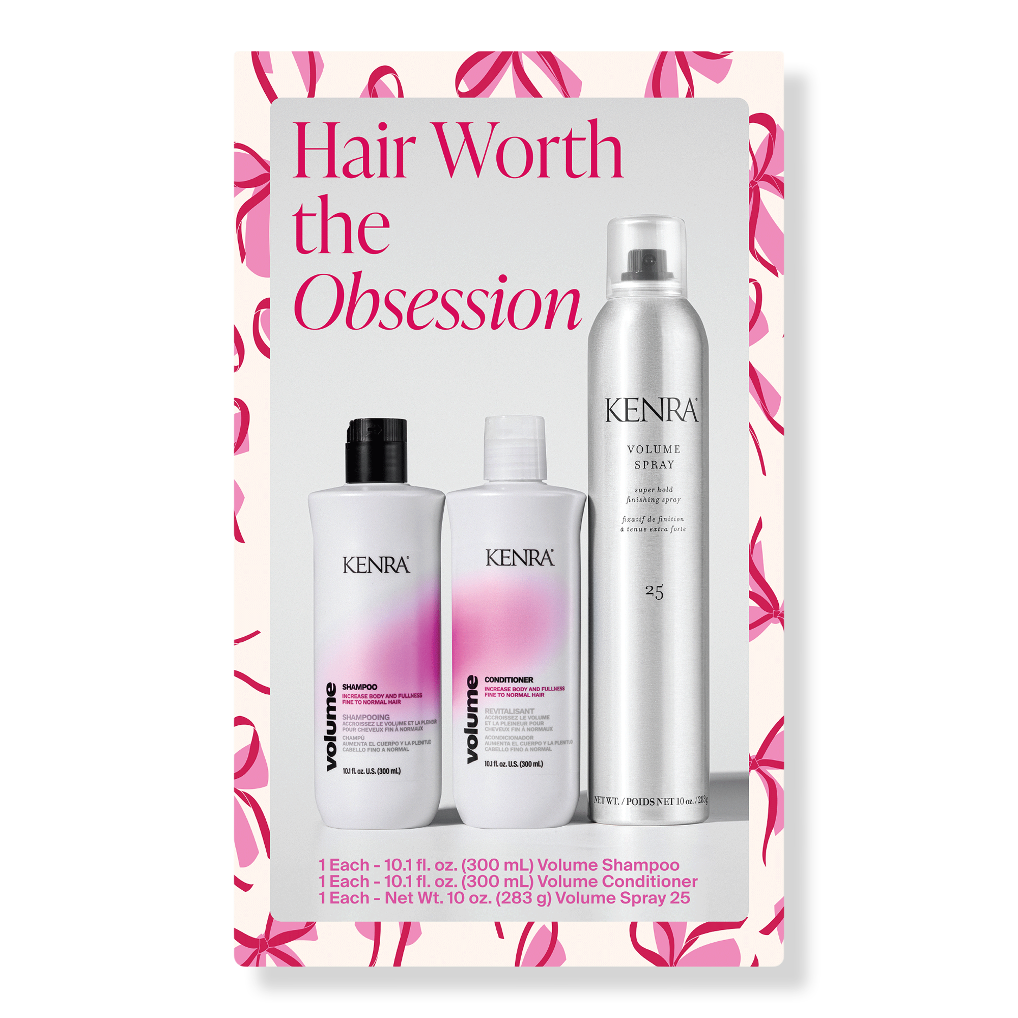 Kenra Professional Hair Worth the Obsession Volume Set #1