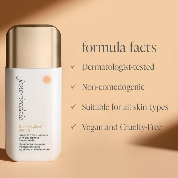 jane iredale Glow Fixation SPF 40 Sheer Tint Skin Enhancer with Squalane & Niacinamide #6
