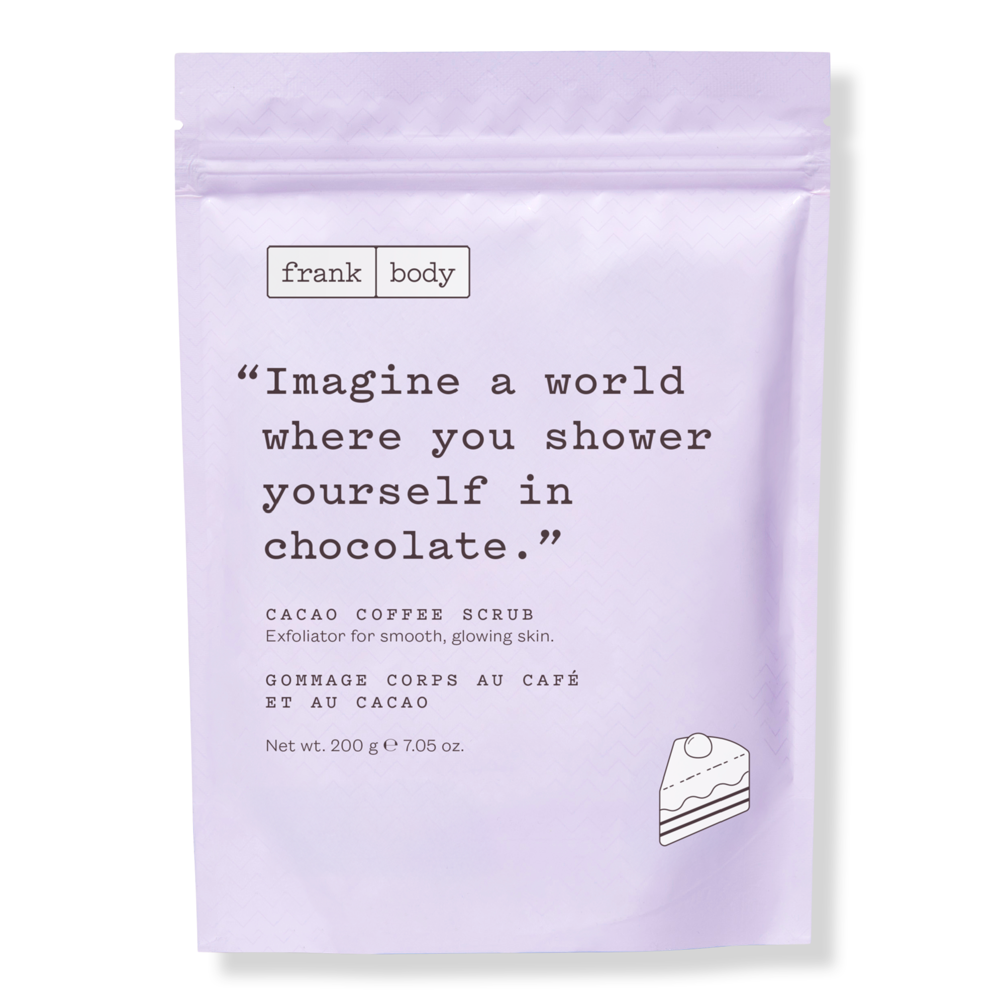 frank body Cacao Coffee Scrub #1