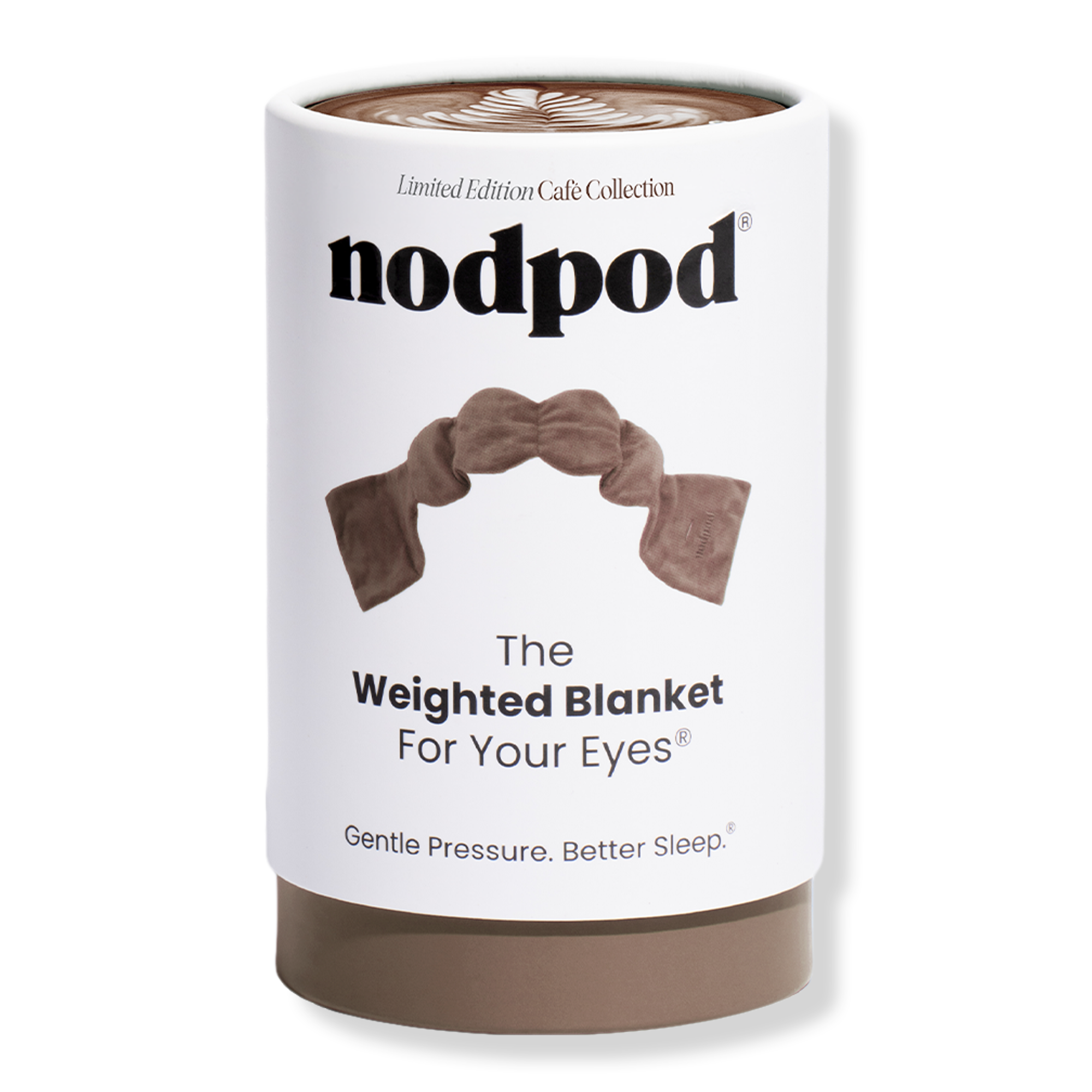 Nodpod Weighted Blanket For Your Eyes - Cafe Collection #1