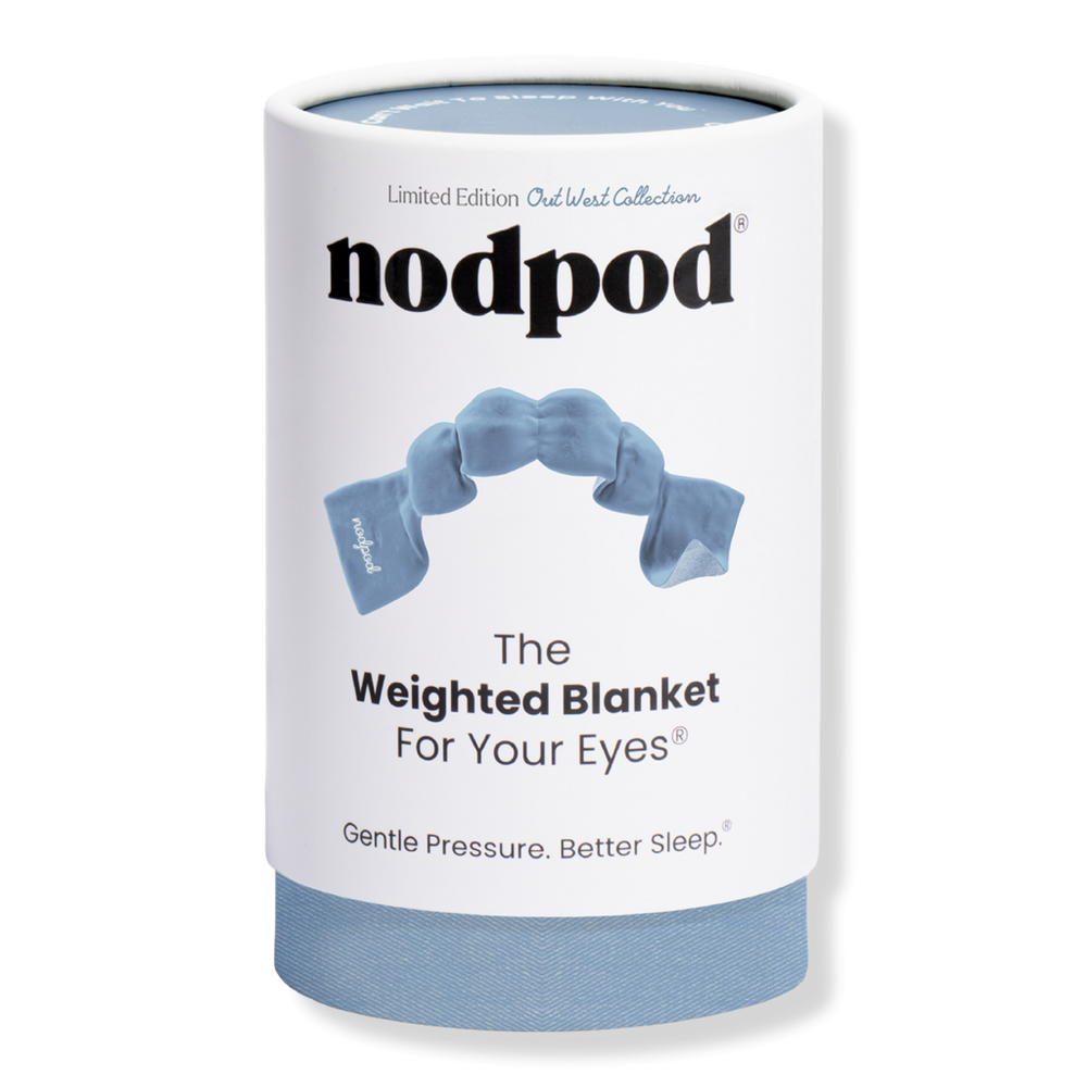 Nodpod Weighted Blanket For Your Eyes - Out West Collection - Blue Jeans