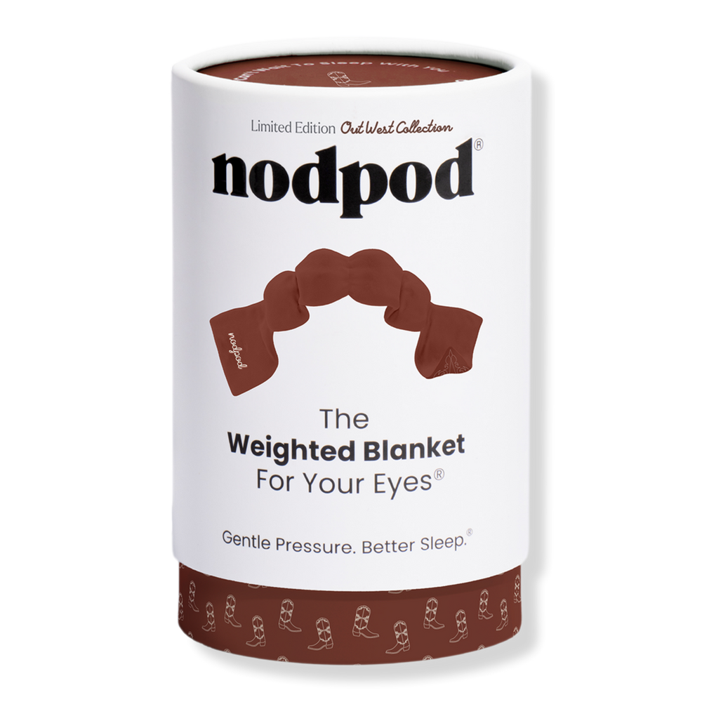 Nodpod Weighted Blanket For Your Eyes - Out West Collection - Saddle Up