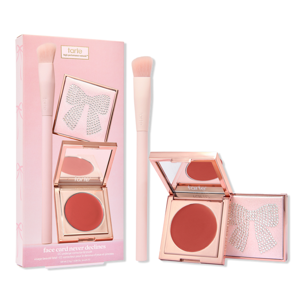 Tarte Face Card Never Declines CC Undereye Corrector & Brush #1