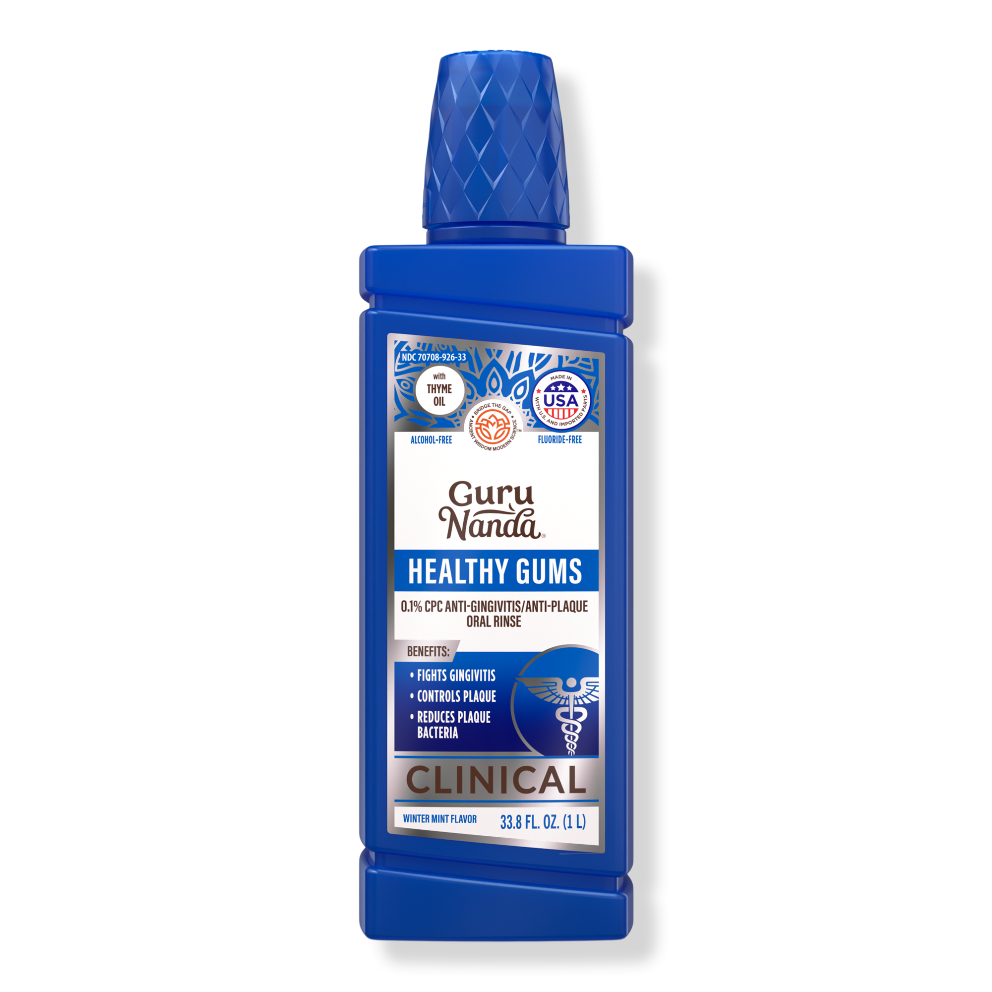 GuruNanda Healthy Gums Anti-Gingivitis Oral Rinse #1