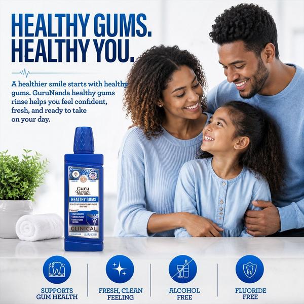 GuruNanda Healthy Gums Anti-Gingivitis Oral Rinse #3