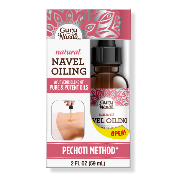 GuruNanda Ayurvedic Navel Oiling Blend with Castor Oil, Neem & Vitamin E #1
