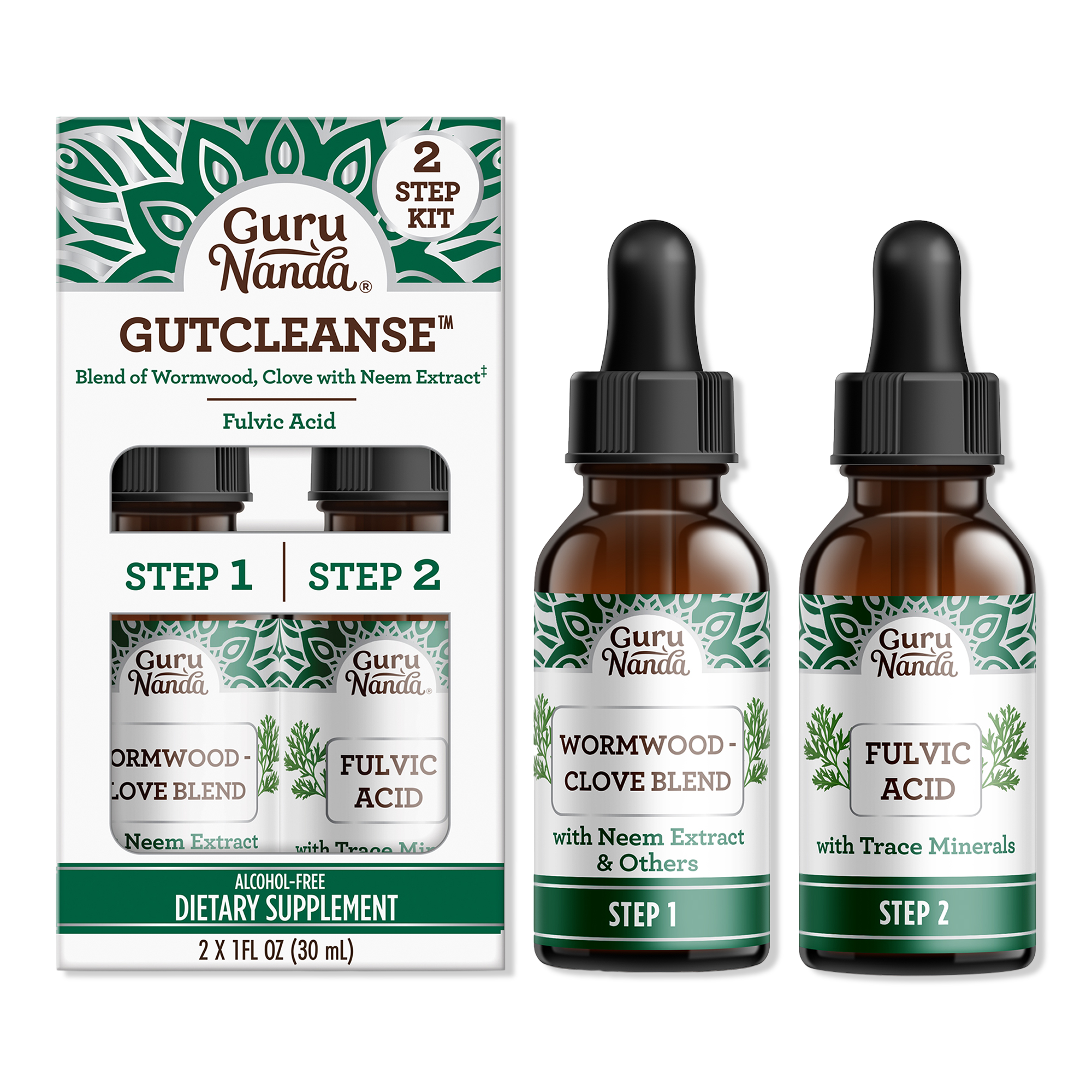 GuruNanda Herbal GutCleanse Digestive Wellness Support System #1