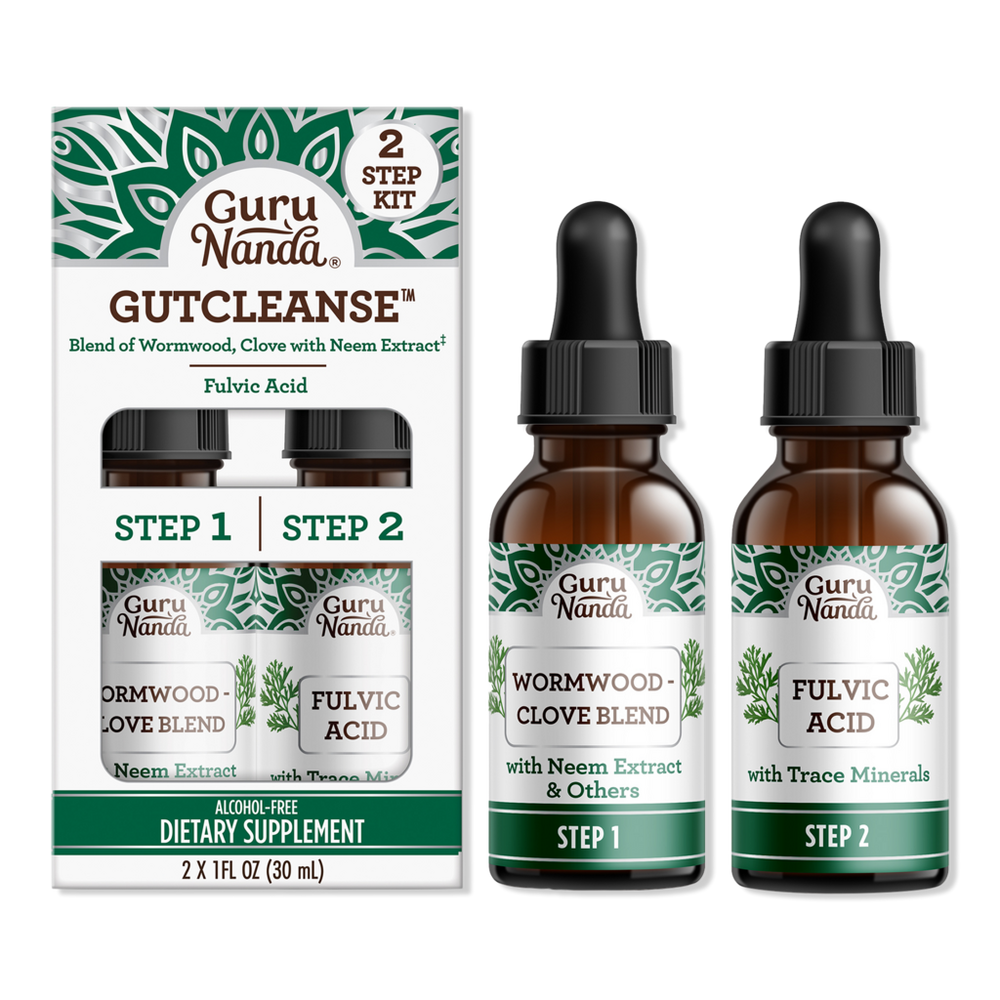 GuruNanda Herbal GutCleanse Digestive Wellness Support System