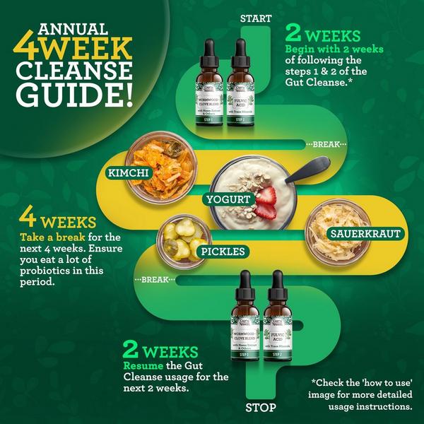 GuruNanda Herbal GutCleanse Digestive Wellness Support System #5