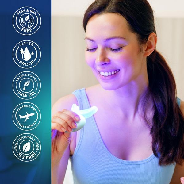 GuruNanda Wireless LED Teeth Whitening Kit with Whitening Gel Pen #8