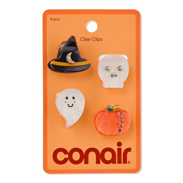 Conair Accessories Halloween Acrylic Mini Claw Clips 4 Pack #1