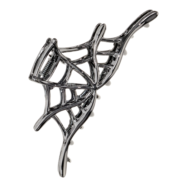 Conair Accessories Halloween Cobwebs Metal Claw Clip #3