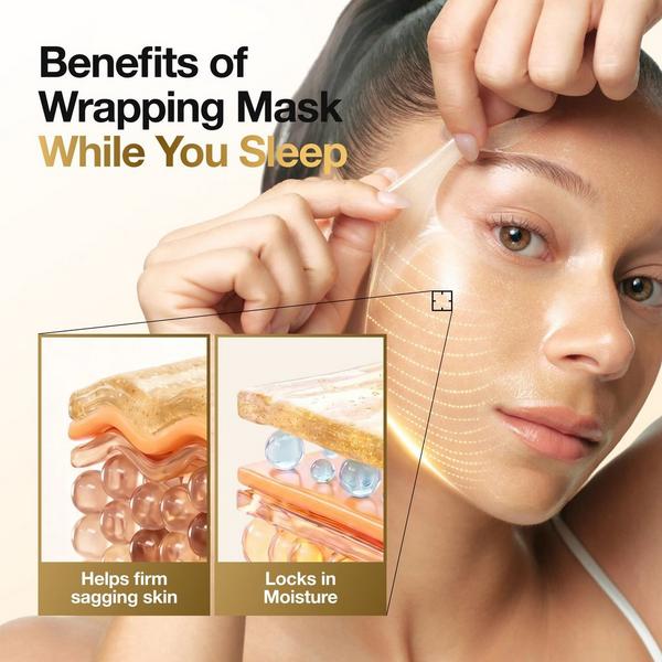 ANUA KPop Demon Hunters Golden Firming Collagen Wrapping Mask #7