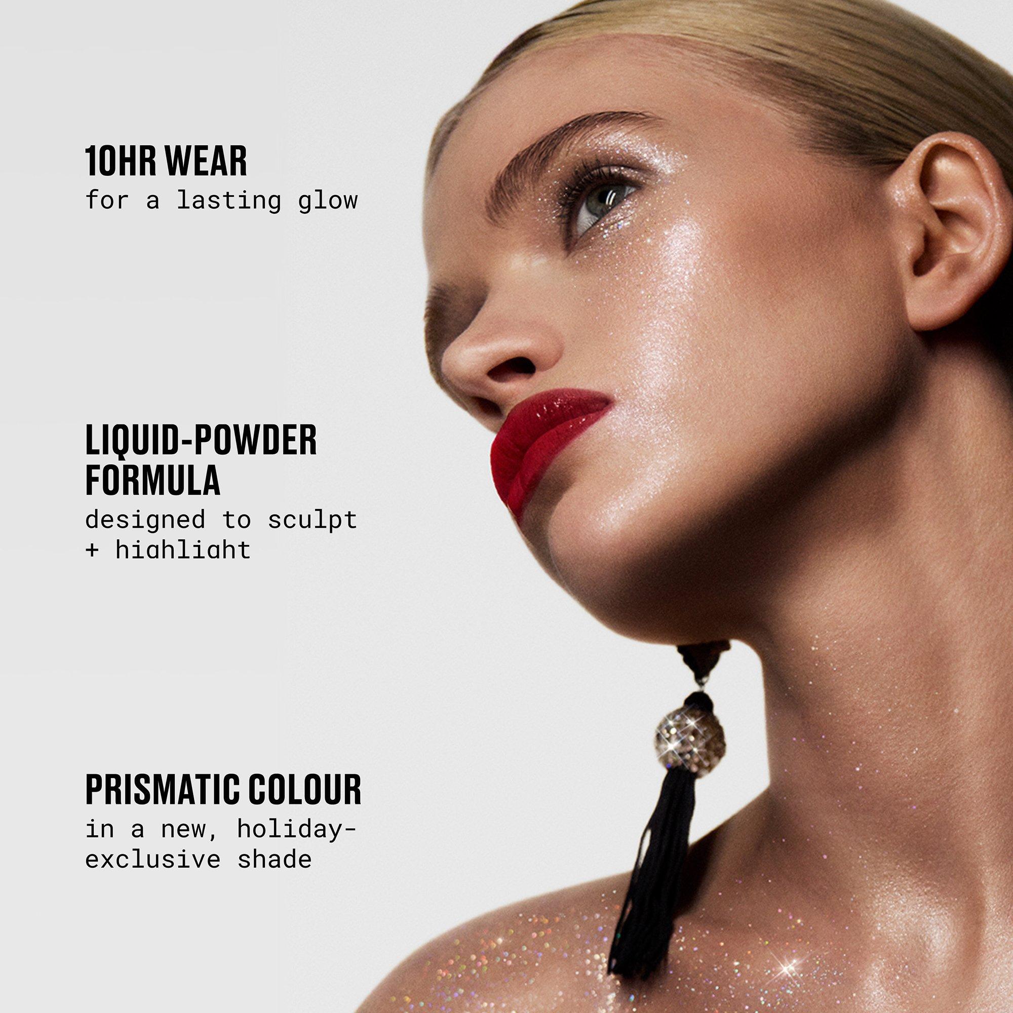 Финишная пудра MAC Extra Dimension Skinfinish, лимитированный выпуск, цвет: Glowflakes — фото 4