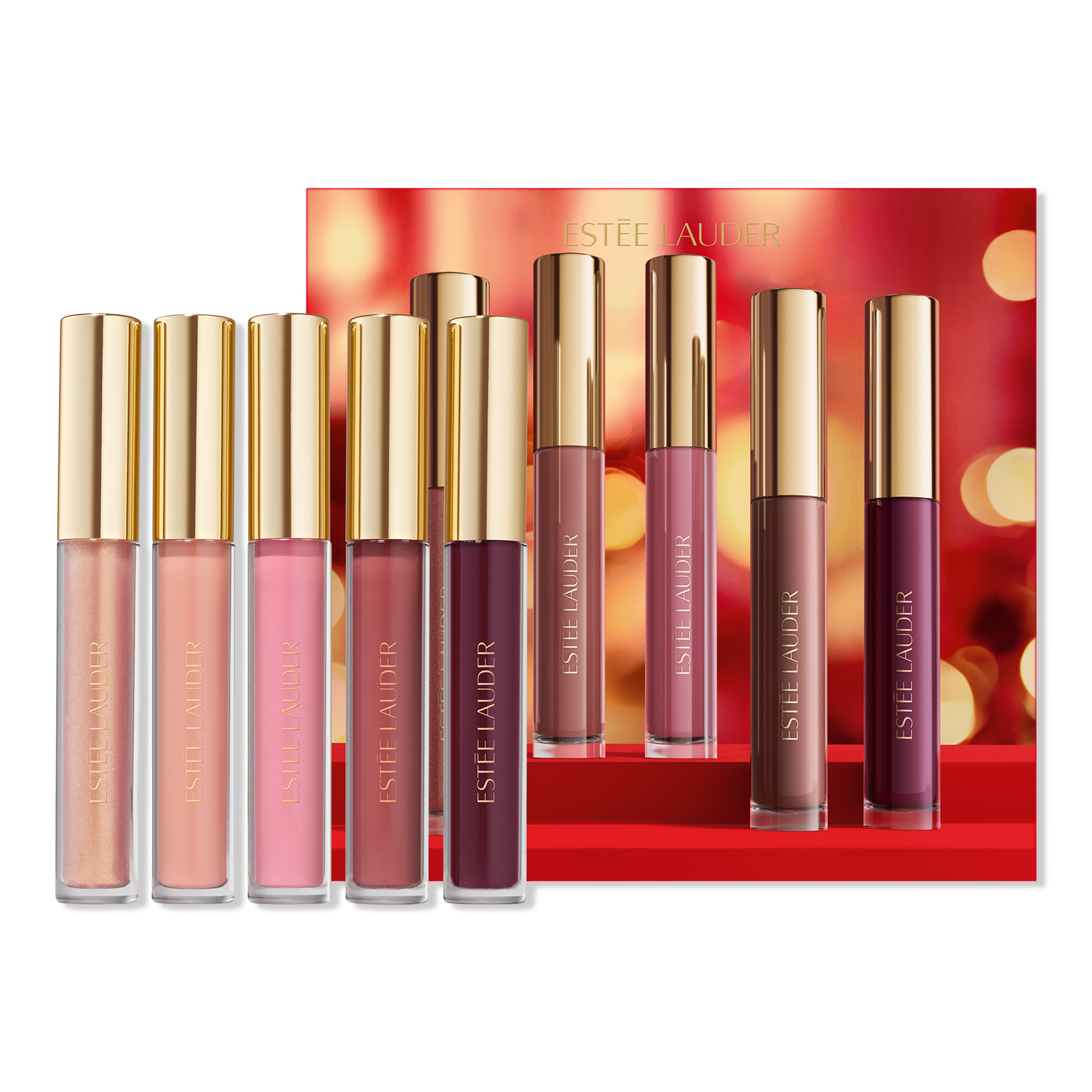 Estée Lauder 5-Star Lip Gloss Collection Makeup Gift Set