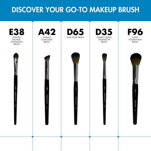 Cinema Secrets D35 - Domed Crease Eyeshadow Brush #5