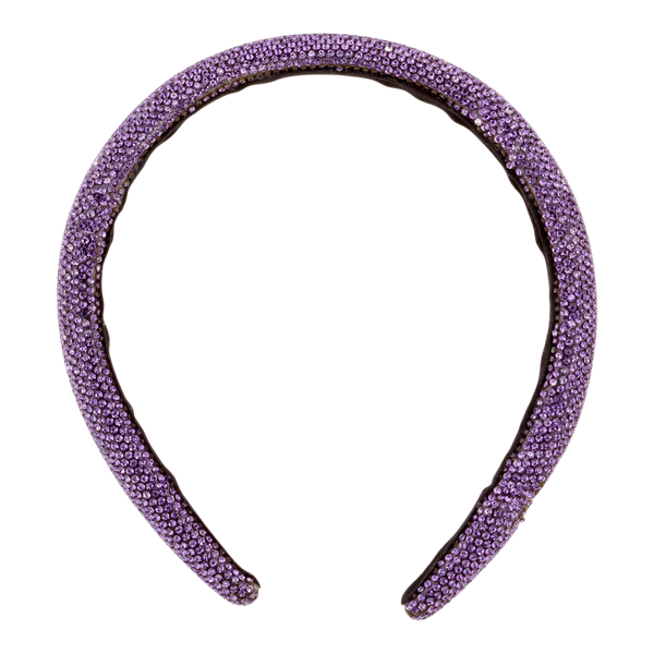 Conair Accessories Halloween Purple Stone Encrusted Headband #3