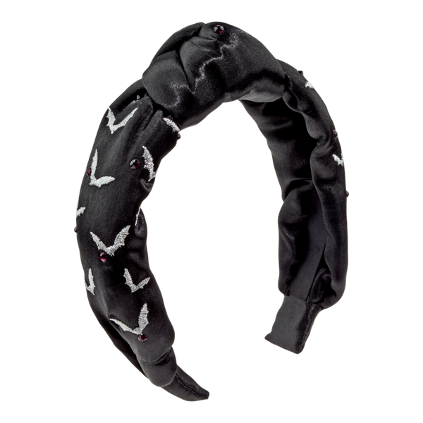 Conair Accessories Halloween Bat Embroidered Headband #2