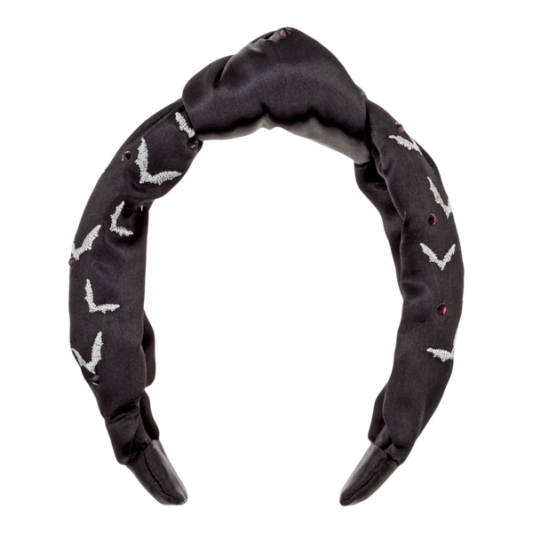Conair Accessories Halloween Bat Embroidered Headband #3