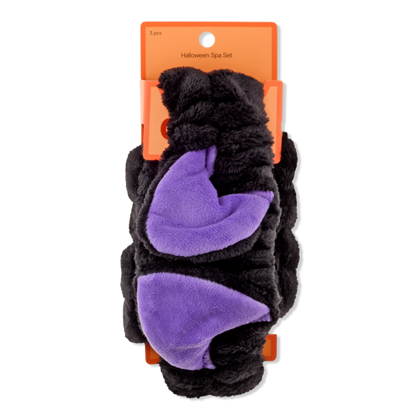 Conair Accessories Halloween Cat Spa Headwrap and Wristband Set #1