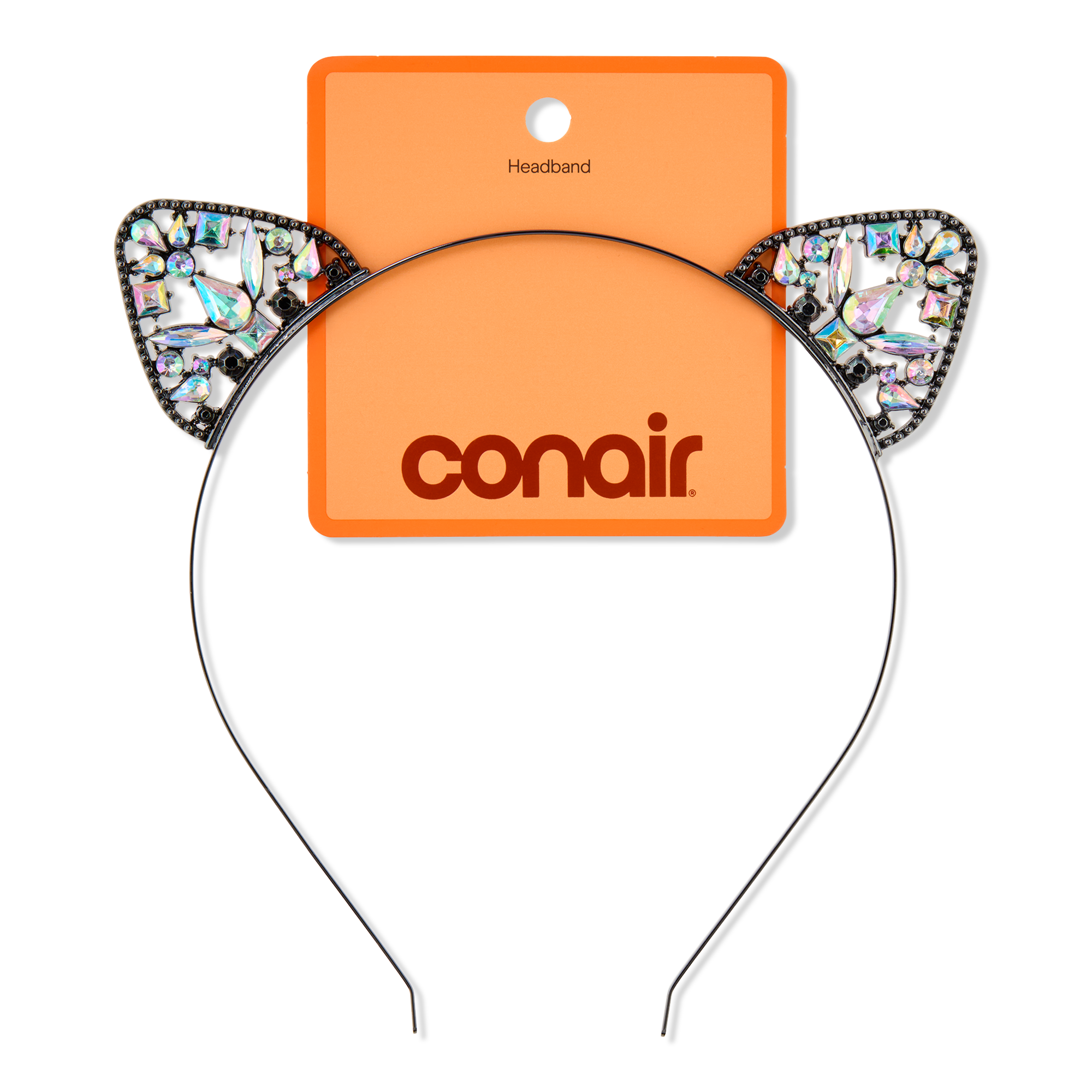 Conair Accessories Halloween Iridescent Cat Ear Metal Headband #1
