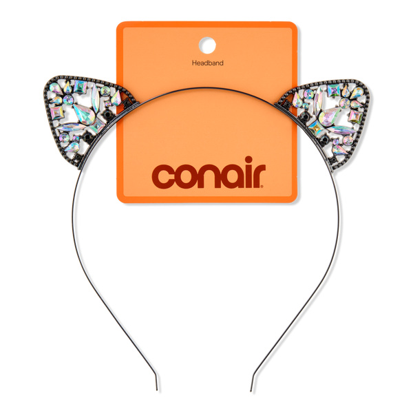 Conair Accessories Halloween Iridescent Cat Ear Metal Headband #1