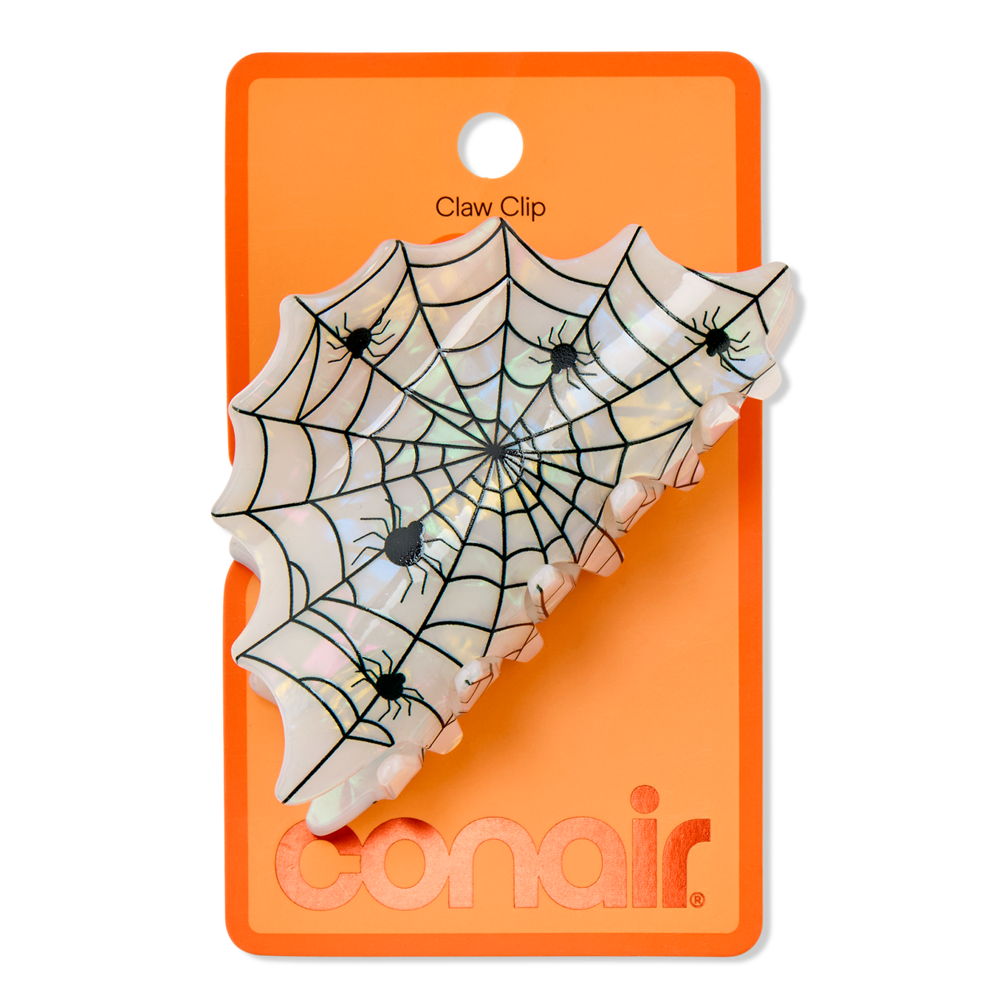 Conair Accessories Halloween Cobwebs Acrylic Claw Clip #1