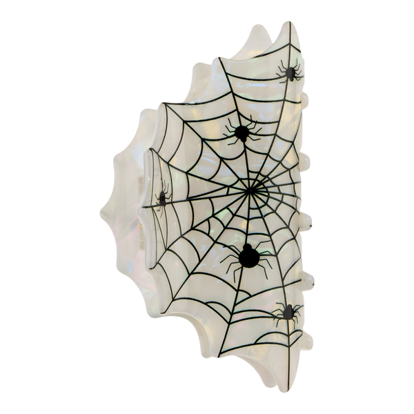 Conair Accessories Halloween Cobwebs Acrylic Claw Clip #3