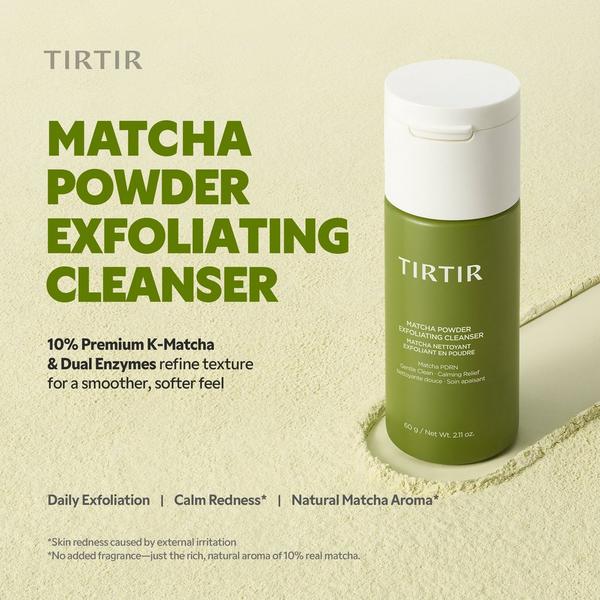 TIRTIR Matcha Powder Exfoliating Cleanser #3
