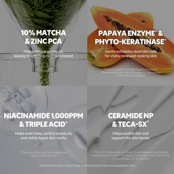 TIRTIR Matcha Powder Exfoliating Cleanser #4