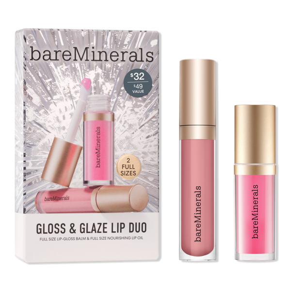 bareMinerals Gloss & Glaze Lip Gloss and Oil Duo #1