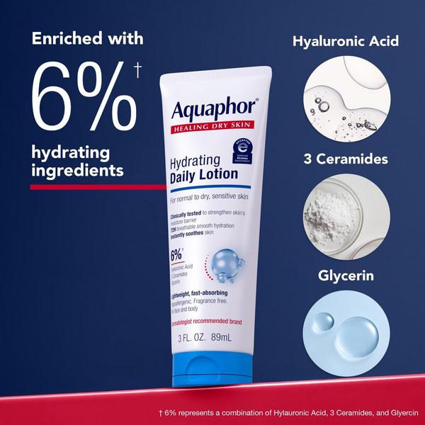 Aquaphor Daily Hydrating Face and Body Lotion #3
