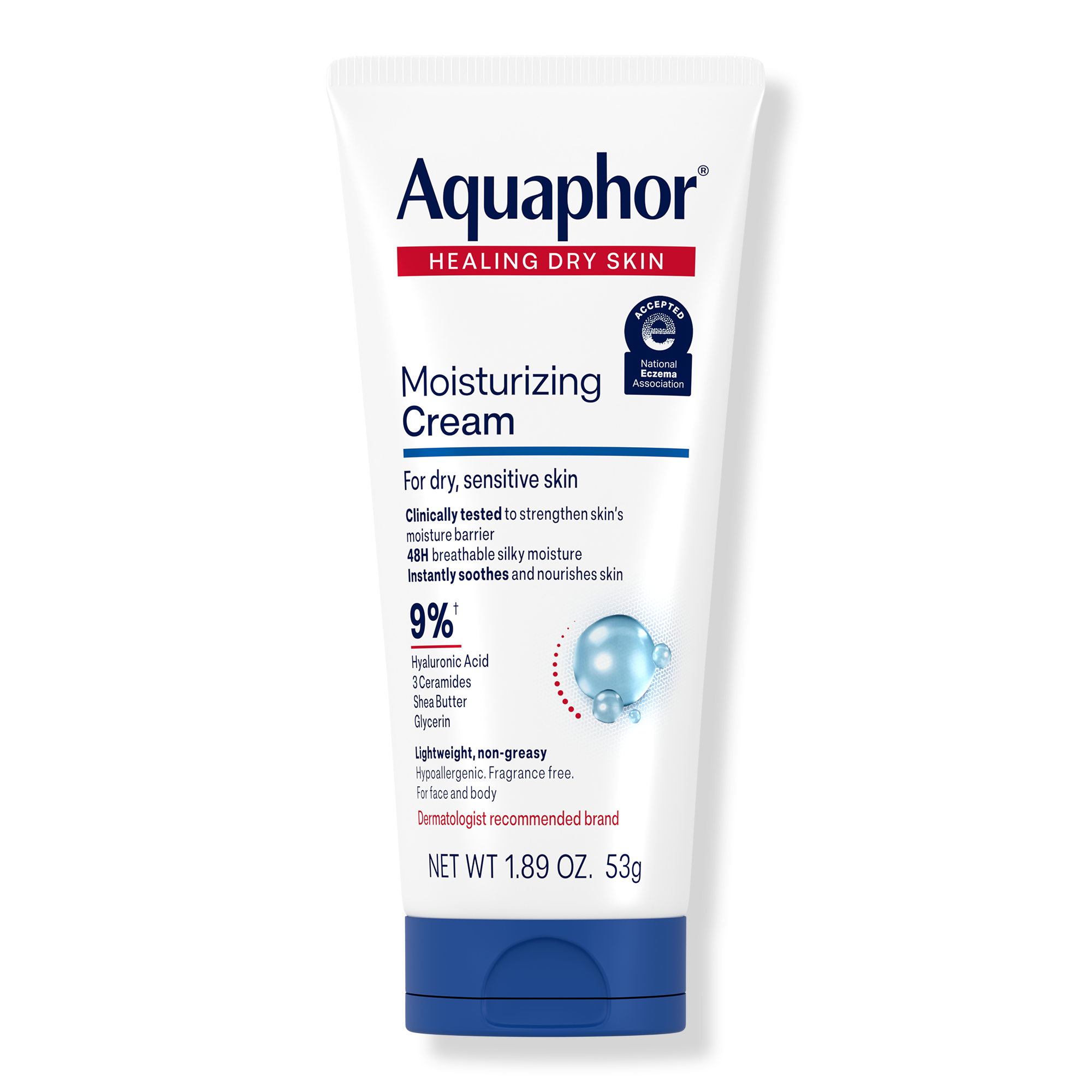 Aquaphor Moisturizing Face and Body Cream for Dry Sensitive Skin #1