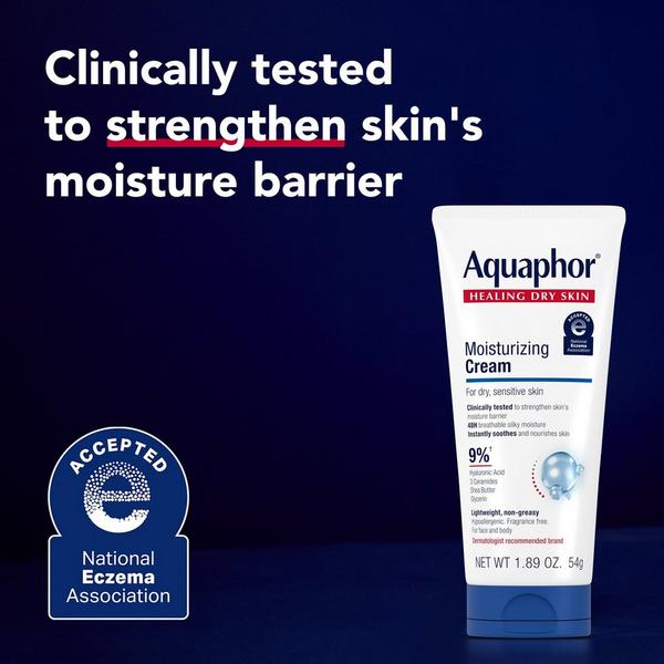 Aquaphor Moisturizing Face and Body Cream for Dry Sensitive Skin #4