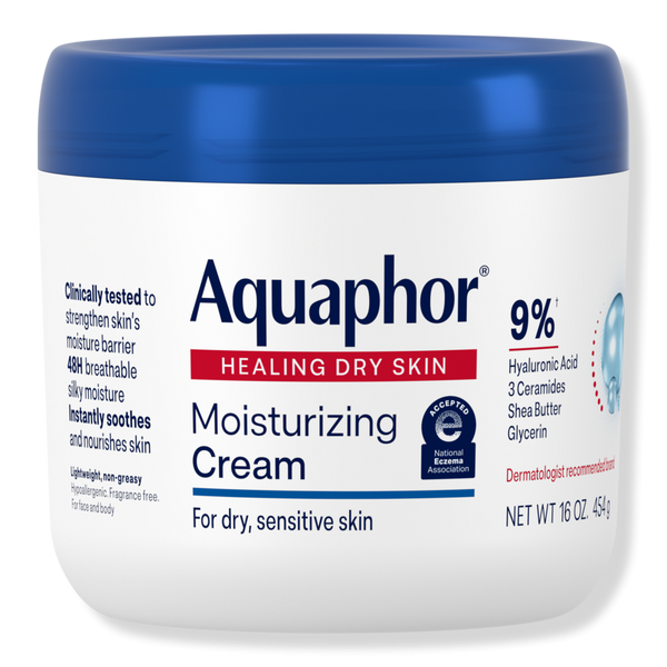 Aquaphor Moisturizing Face and Body Cream for Dry Sensitive Skin #1