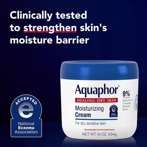 Aquaphor Moisturizing Face and Body Cream for Dry Sensitive Skin #3