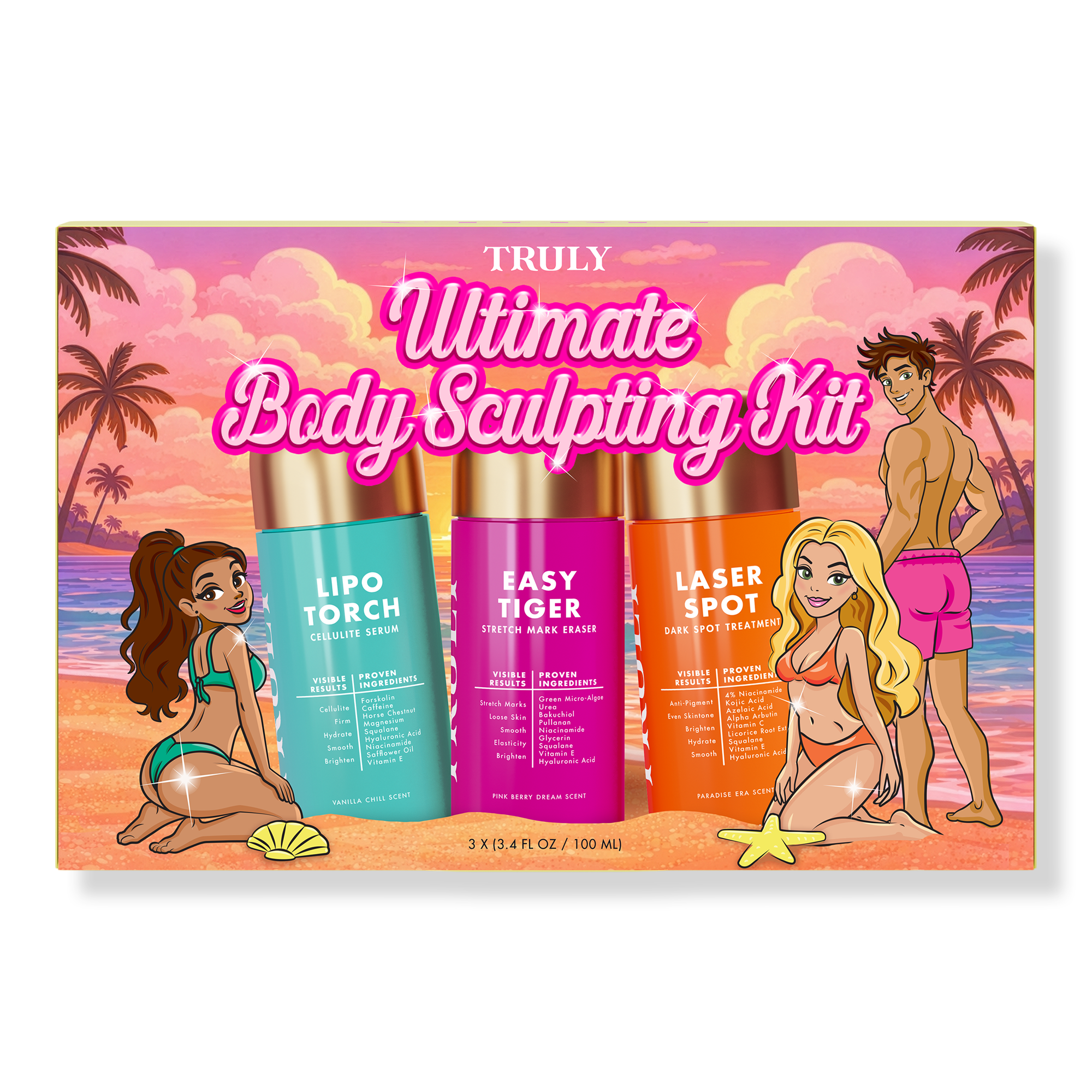 Набор для моделирования тела Truly Ultimate Body Sculpting