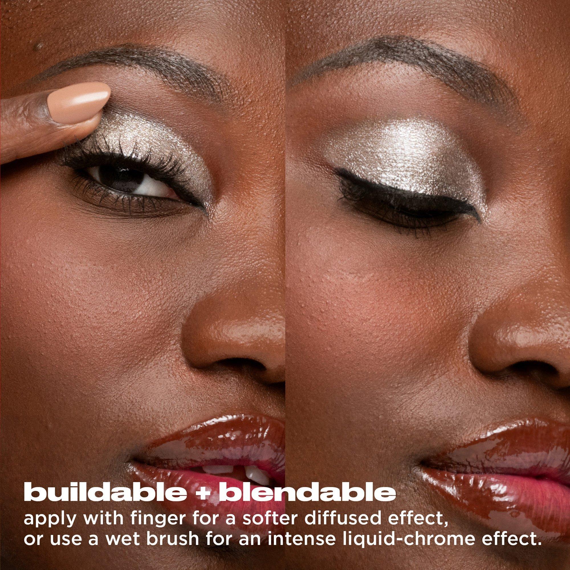 Urban Decay Cosmetics Chrome Melts High-Pigment Metallic Eyeshadow, цвет: Bit Moody — фото 4