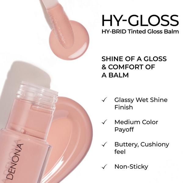 NATASHA DENONA Hy-Gloss Milky Tinted Lip Gloss Balm #6