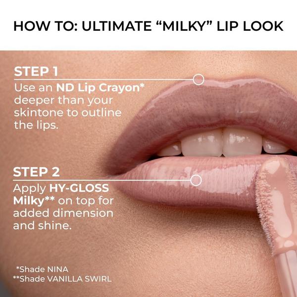 NATASHA DENONA Hy-Gloss Milky Tinted Lip Gloss Balm #9